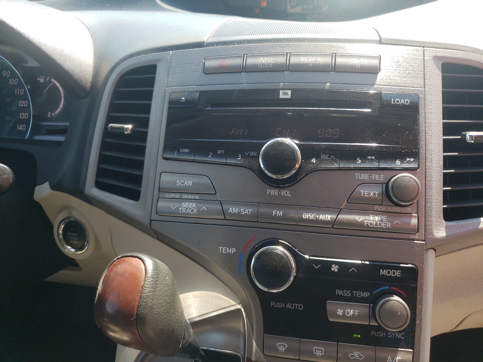 Photo 9 from auction – 2009 TOYOTA VENZA with VIN 4T3BK11A39U013365