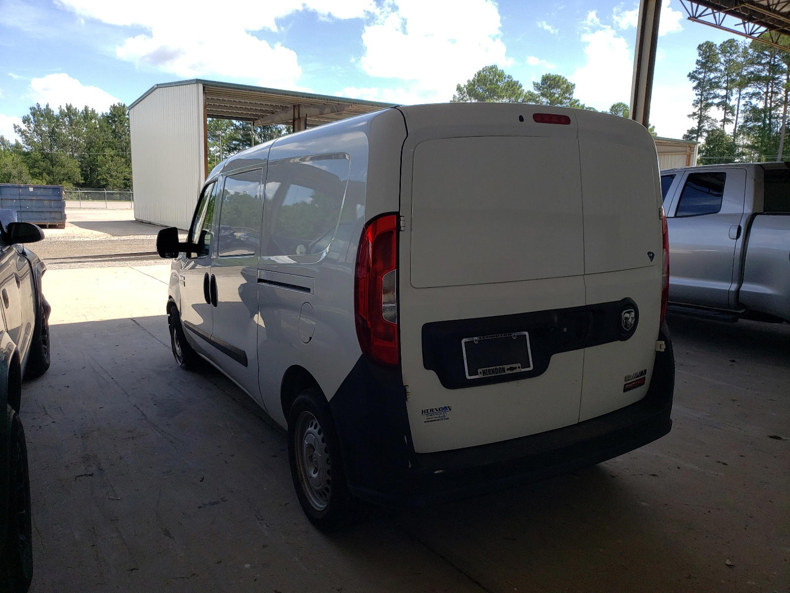 Photo 3 from auction – 2018 RAM PROMASTER with VIN ZFBERFAB8J6J04428