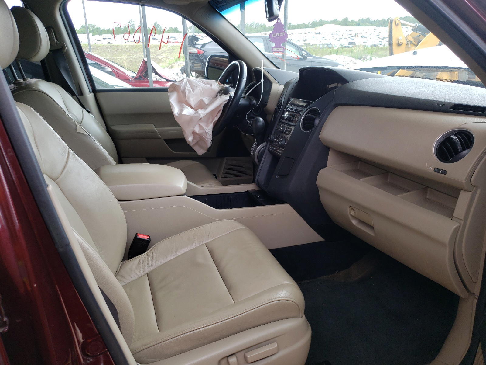 Photo 5 from auction – 2013 HONDA PILOT EXL with VIN 5FNYF3H52DB041126