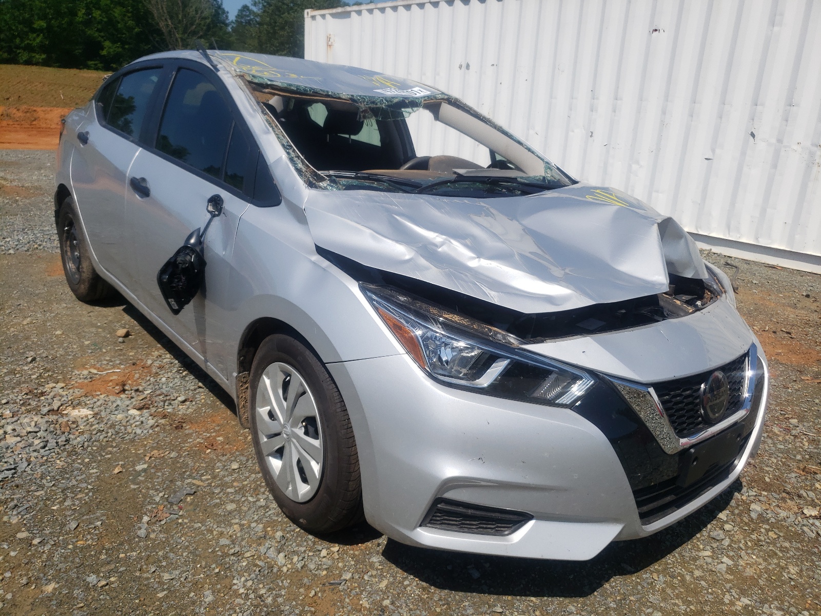 NISSAN VERSA S 2021 with VIN 3N1CN8DV3ML858478 - Photo from auction