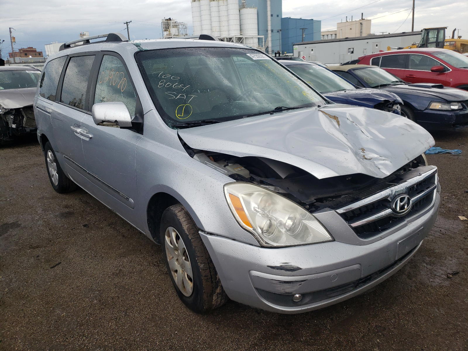 HYUNDAI ENTOURAGE 2007 with VIN KNDMC233376034158 - Photo from auction