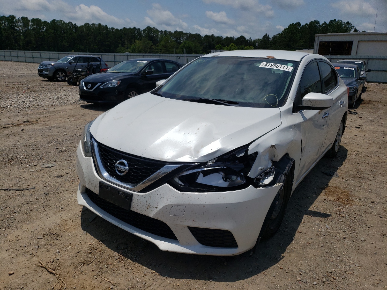 Photo 2 from auction – 2016 NISSAN SENTRA S with VIN 3N1AB7AP1GY240454
