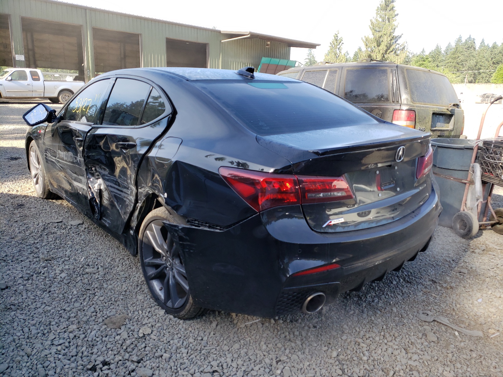 Photo 3 from auction – 2019 ACURA TLX TECHNO with VIN 19UUB2F68KA000006