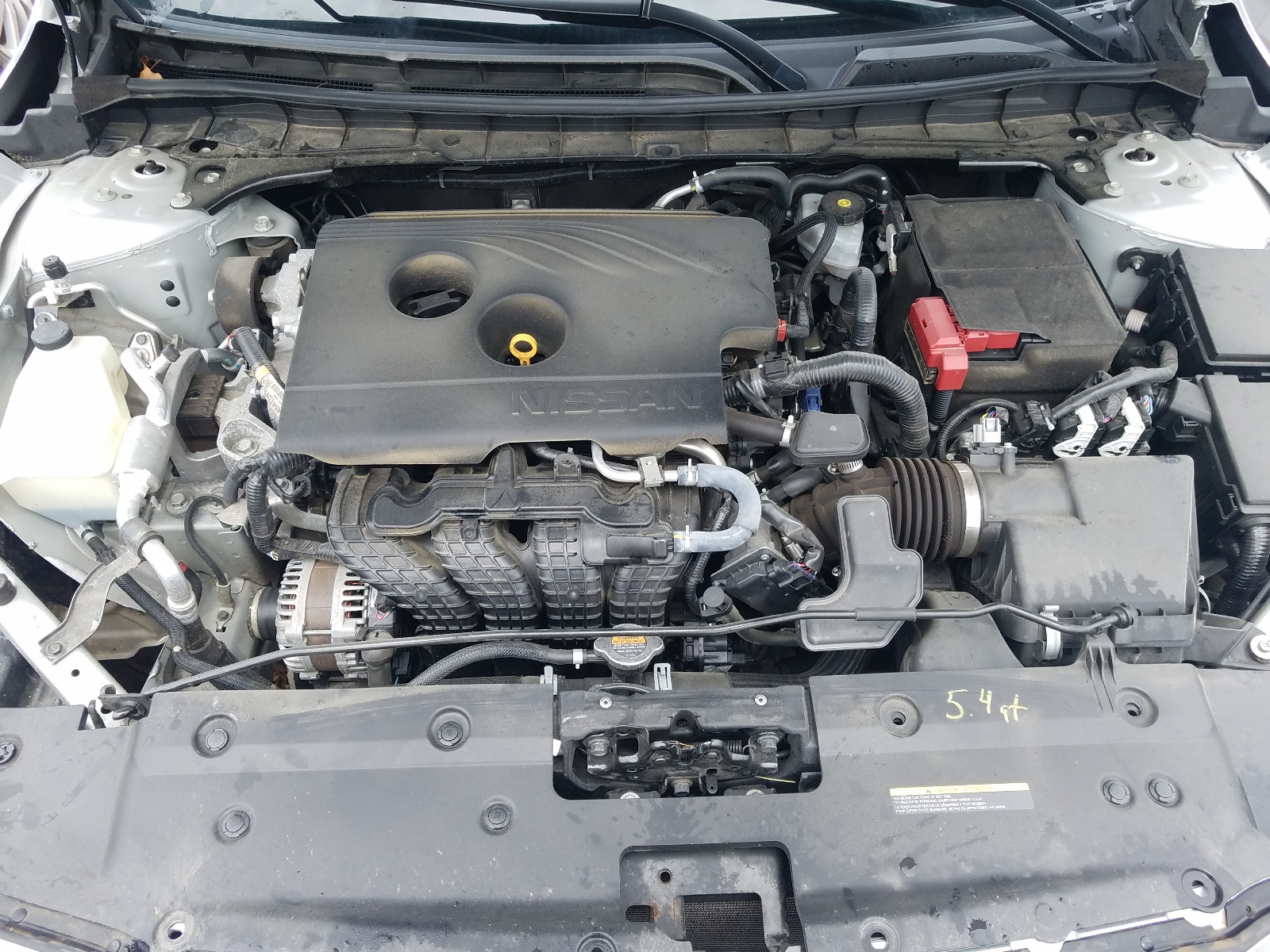 Photo 7 from auction – 2019 NISSAN ALTIMA SR with VIN 1N4BL4CV8KC107920