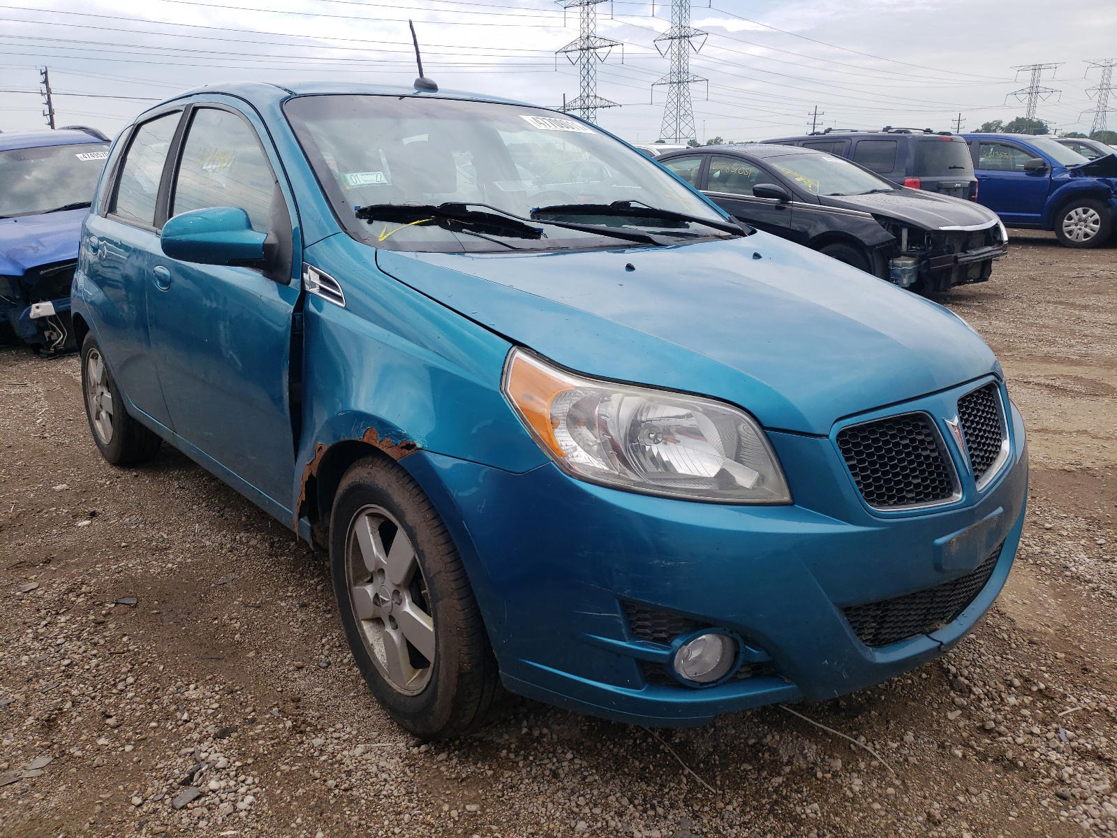 PONTIAC G3 2009 with VIN KL2TD66E09B667923 - Photo from auction