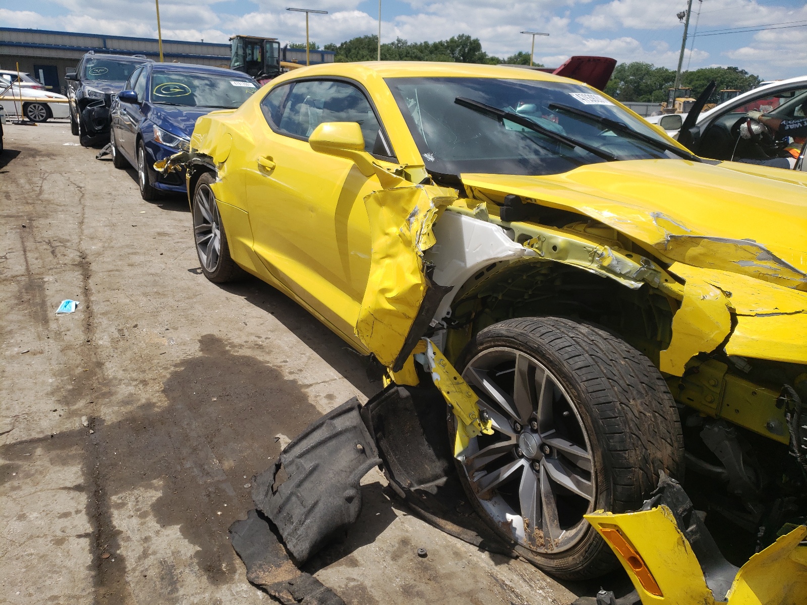 Photo 9 from auction – 2018 CHEVROLET CAMARO LT with VIN 1G1FB1RSXJ0145992