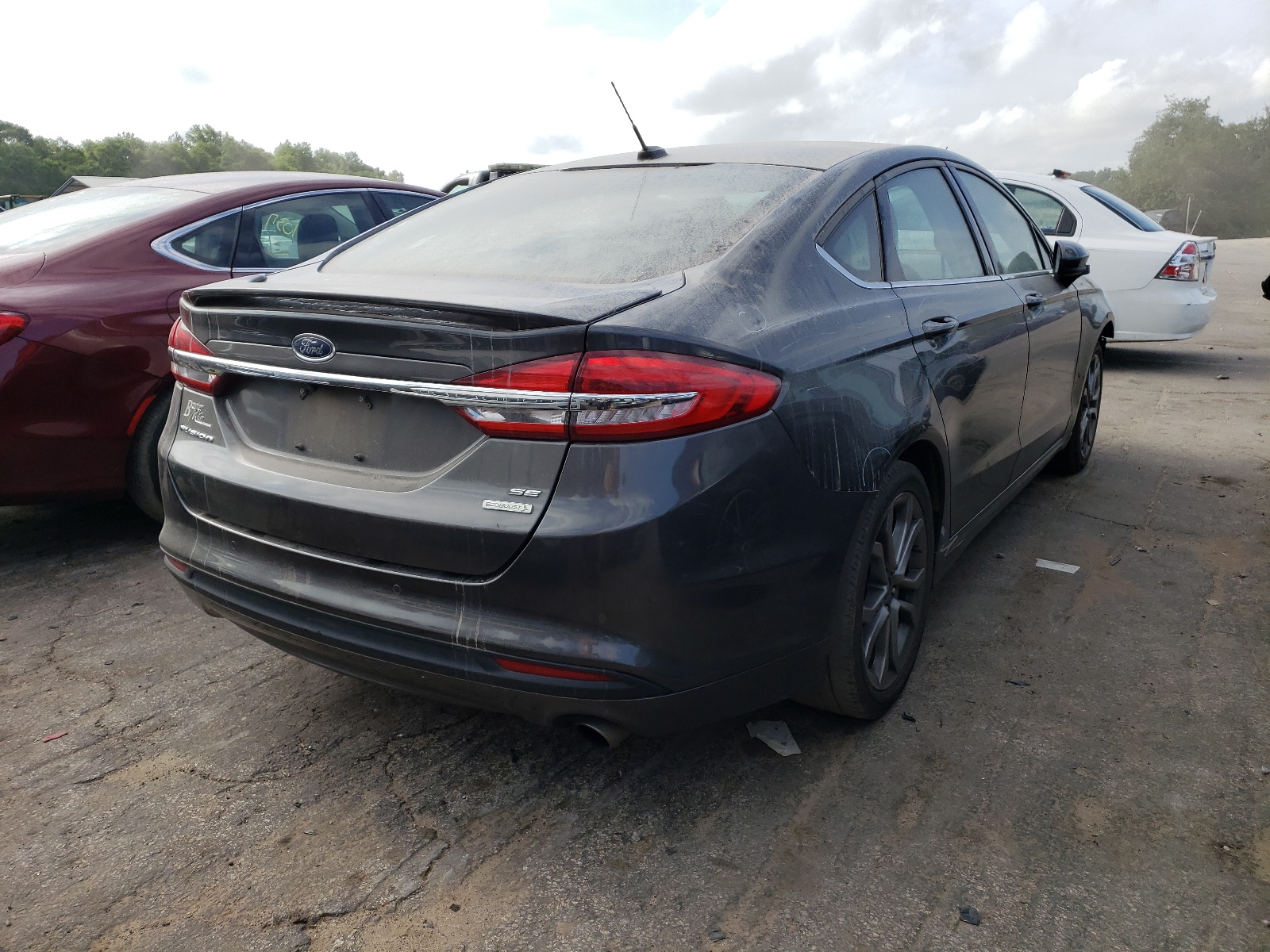 Photo 4 from auction – 2017 FORD FUSION SE with VIN 3FA6P0HD6HR363515