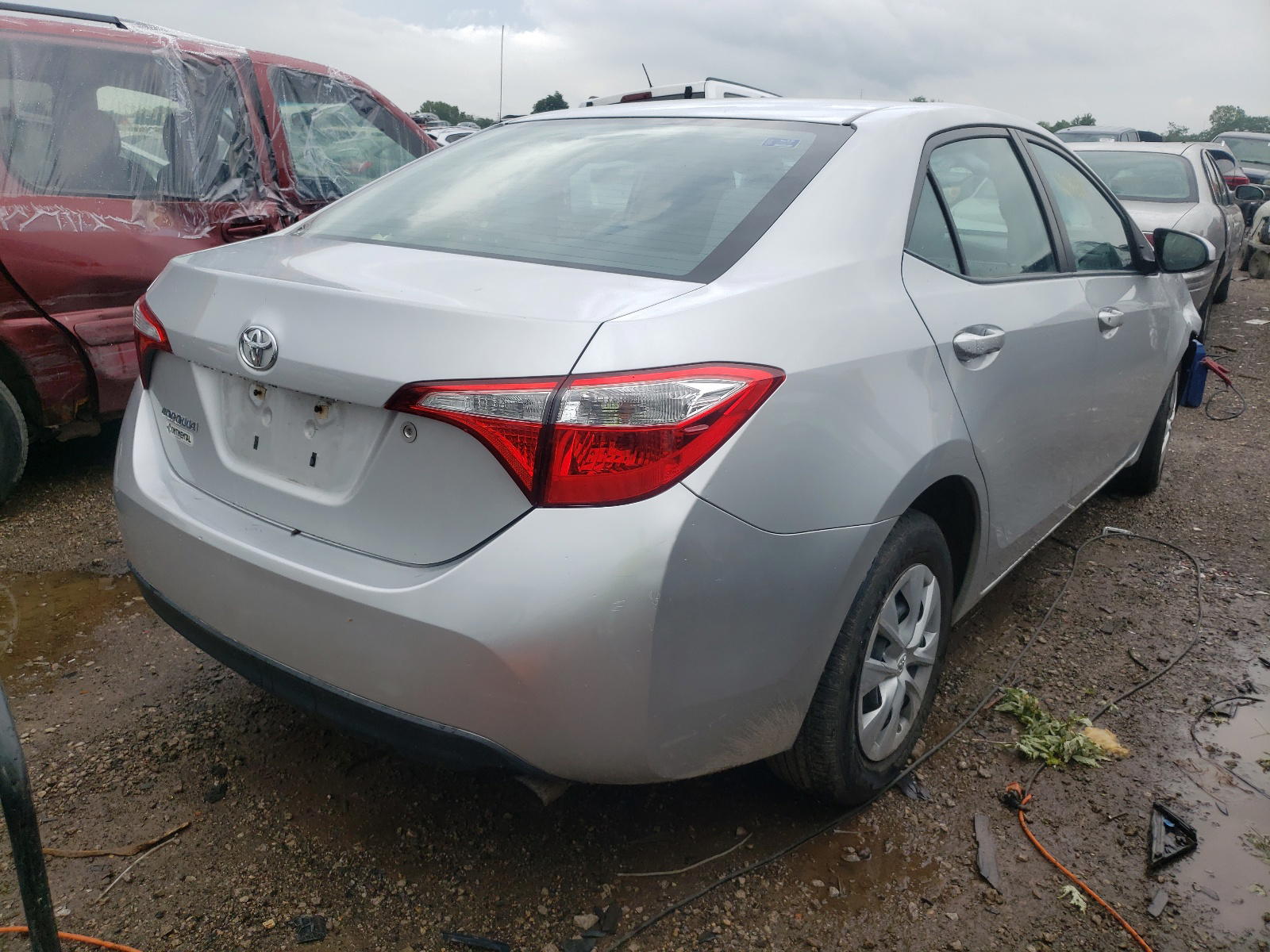 Photo 4 from auction – 2014 TOYOTA COROLLA L with VIN 5YFBURHEXEP070684