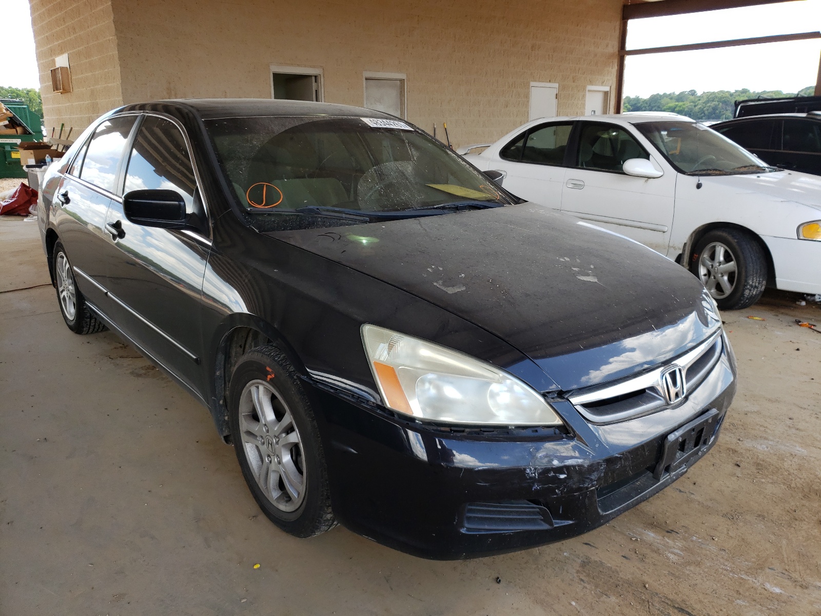 HONDA ACCORD EX 2007 with VIN 1HGCM56737A211301 - Photo from auction