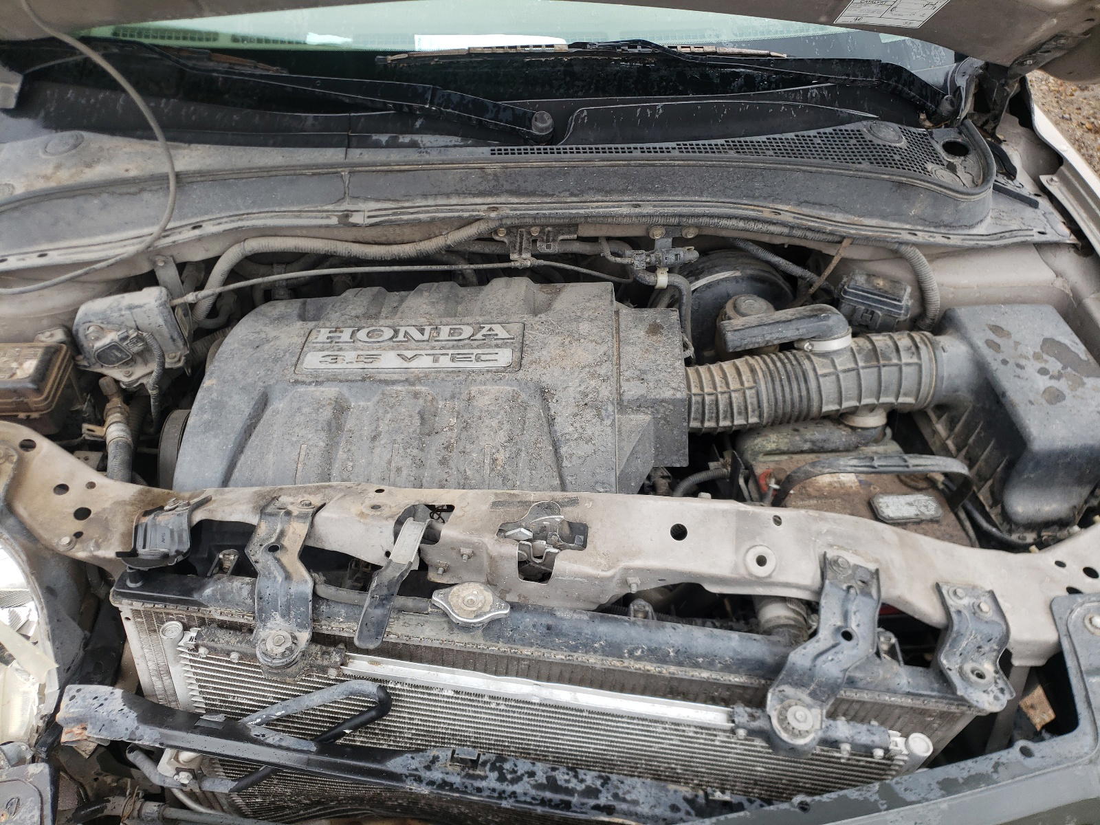 Photo 7 from auction – 2005 HONDA PILOT EXL with VIN 5FNYF18505B035055