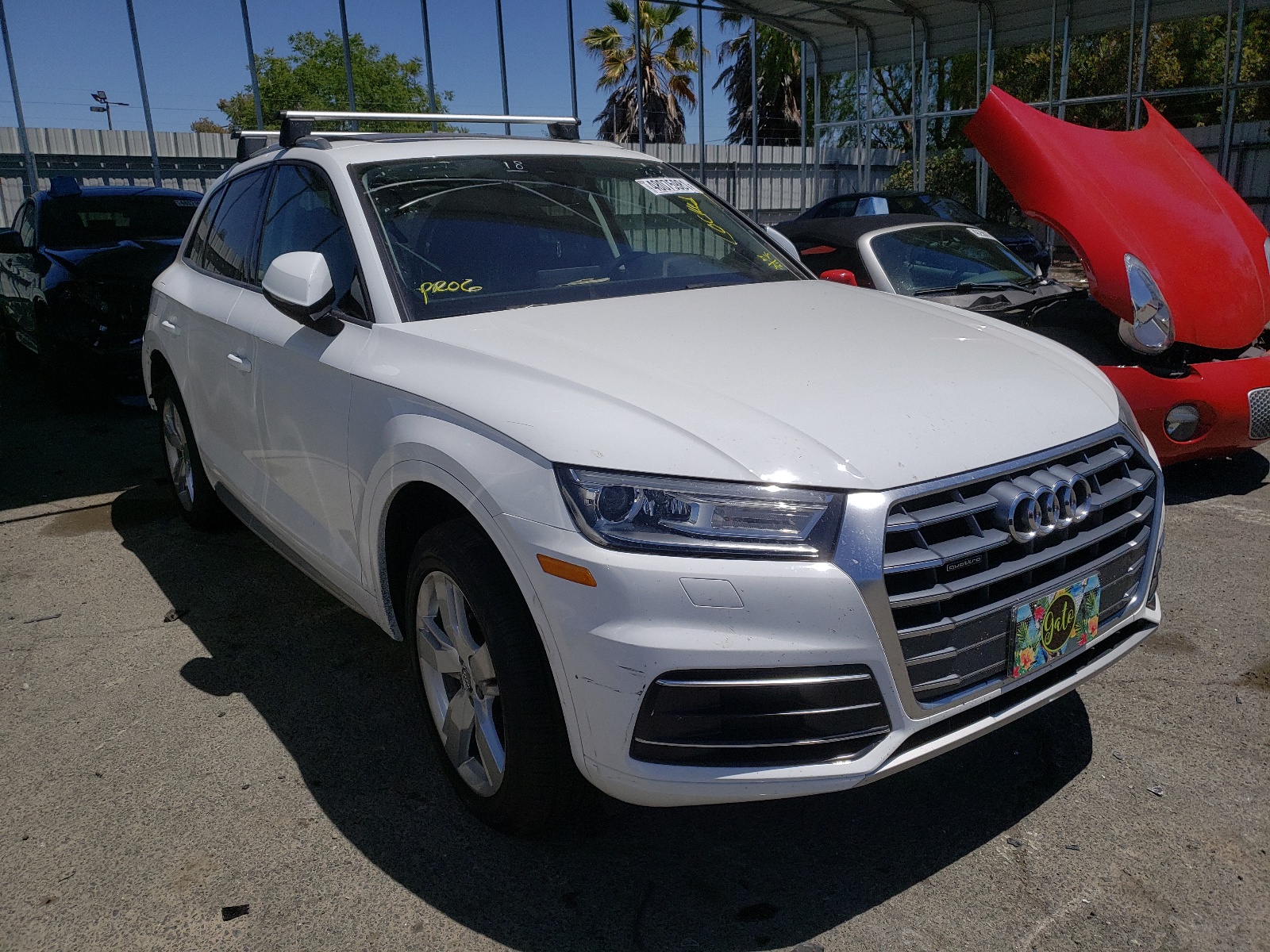 AUDI Q5 PREMIUM 2018 with VIN WA1ANAFY8J2010137 - Photo from auction