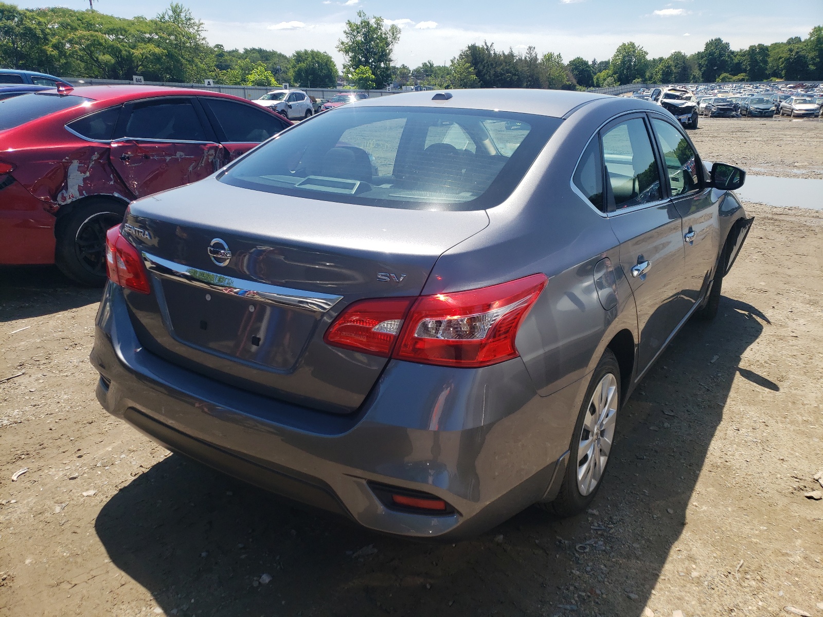 Photo 4 from auction – 2017 NISSAN SENTRA S with VIN 3N1AB7AP1HY393546