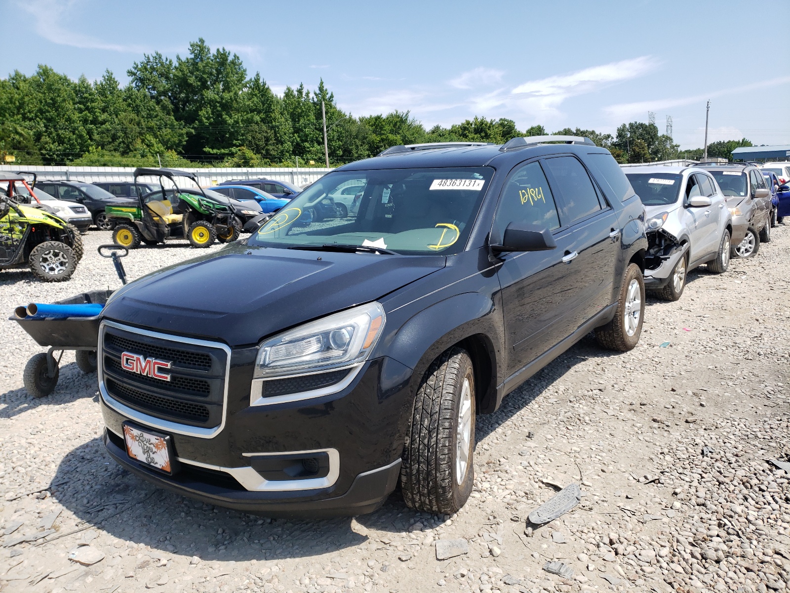 Photo 2 from auction – 2014 GMC ACADIA SLE with VIN 1GKKRPKD6EJ190111