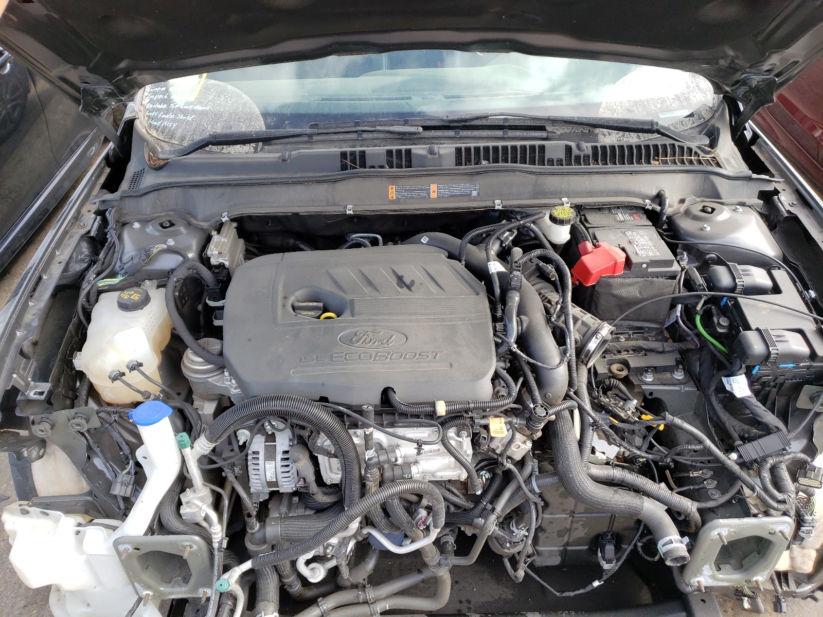 Photo 7 from auction – 2017 FORD FUSION SE with VIN 3FA6P0HD6HR363515