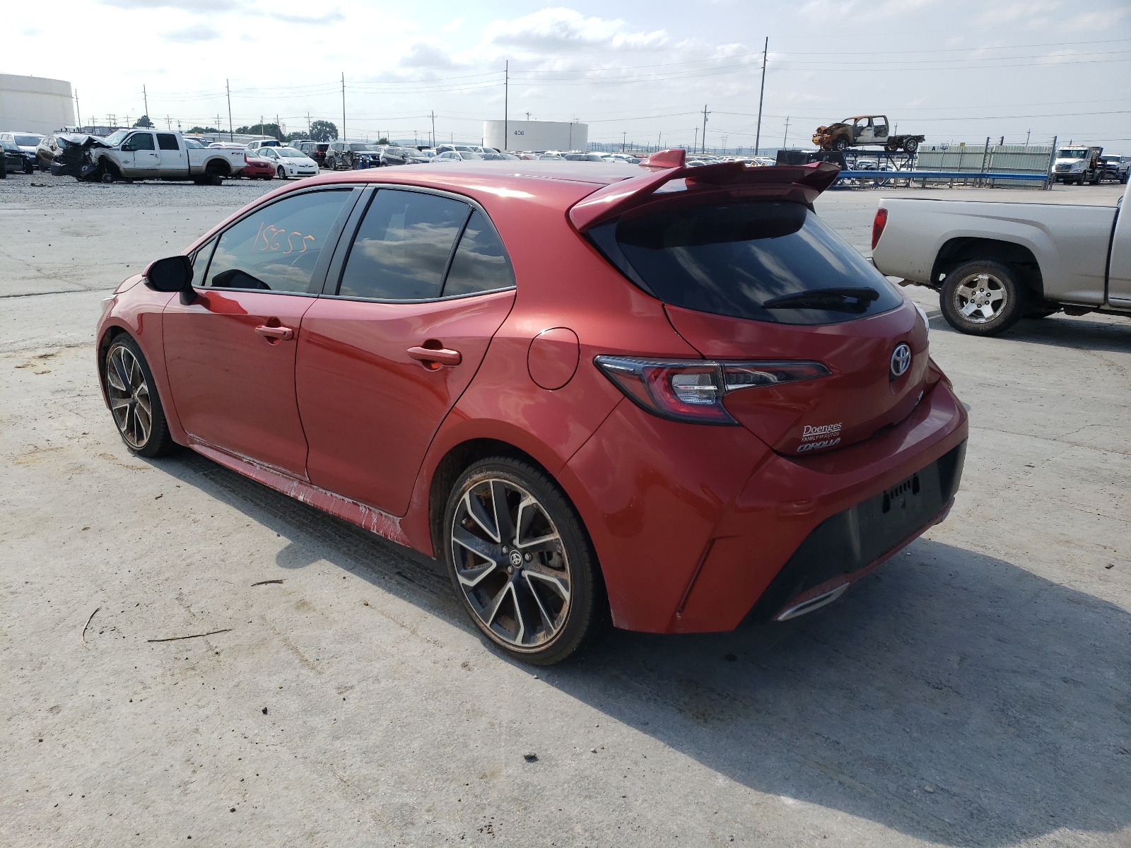 Photo 3 from auction – 2019 TOYOTA COROLLA SE with VIN JTNK4RBE2K3027482