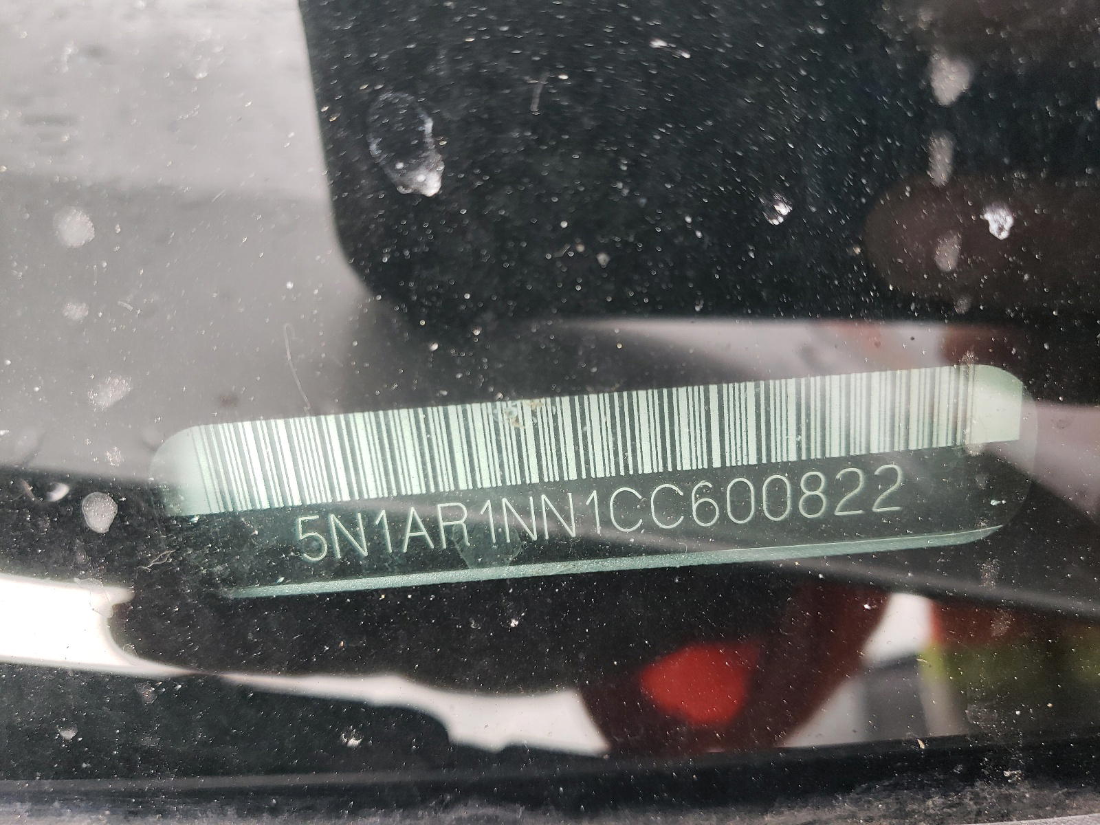 Photo 10 from auction – 2012 NISSAN PATHFINDER with VIN 5N1AR1NN1CC600822