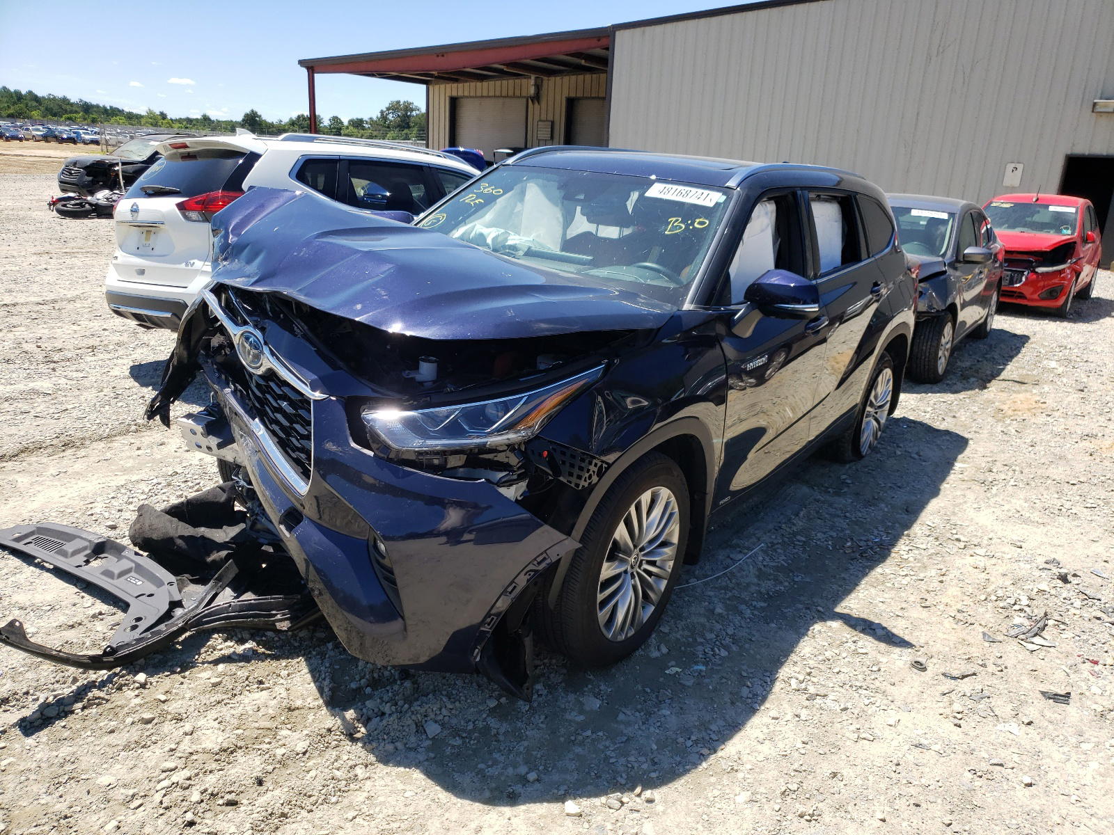 Photo 2 from auction – 2020 TOYOTA HIGHLANDER with VIN 5TDEBRCH5LS003273