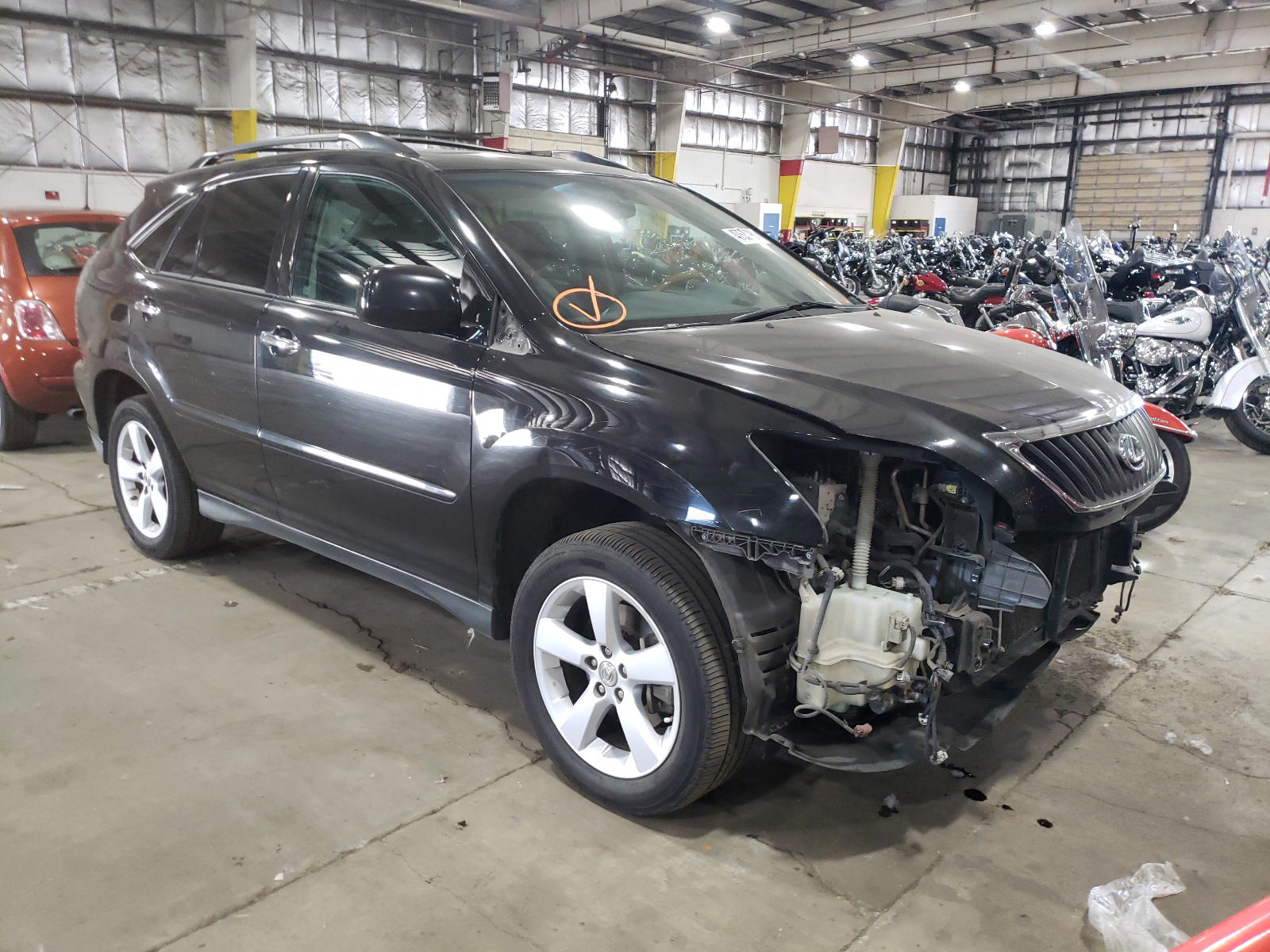 LEXUS RX 350 2009 with VIN 2T2HK31U89C107182 - Photo from auction