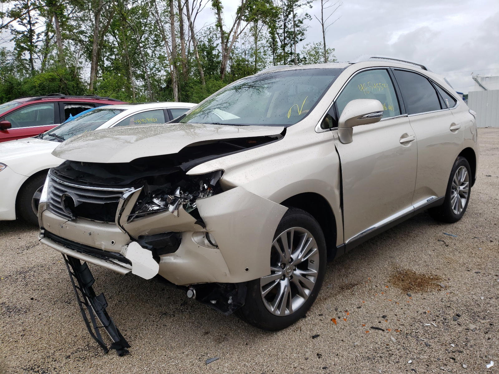 Photo 2 from auction – 2014 LEXUS RX 450 with VIN JTJBC1BA4E2068399