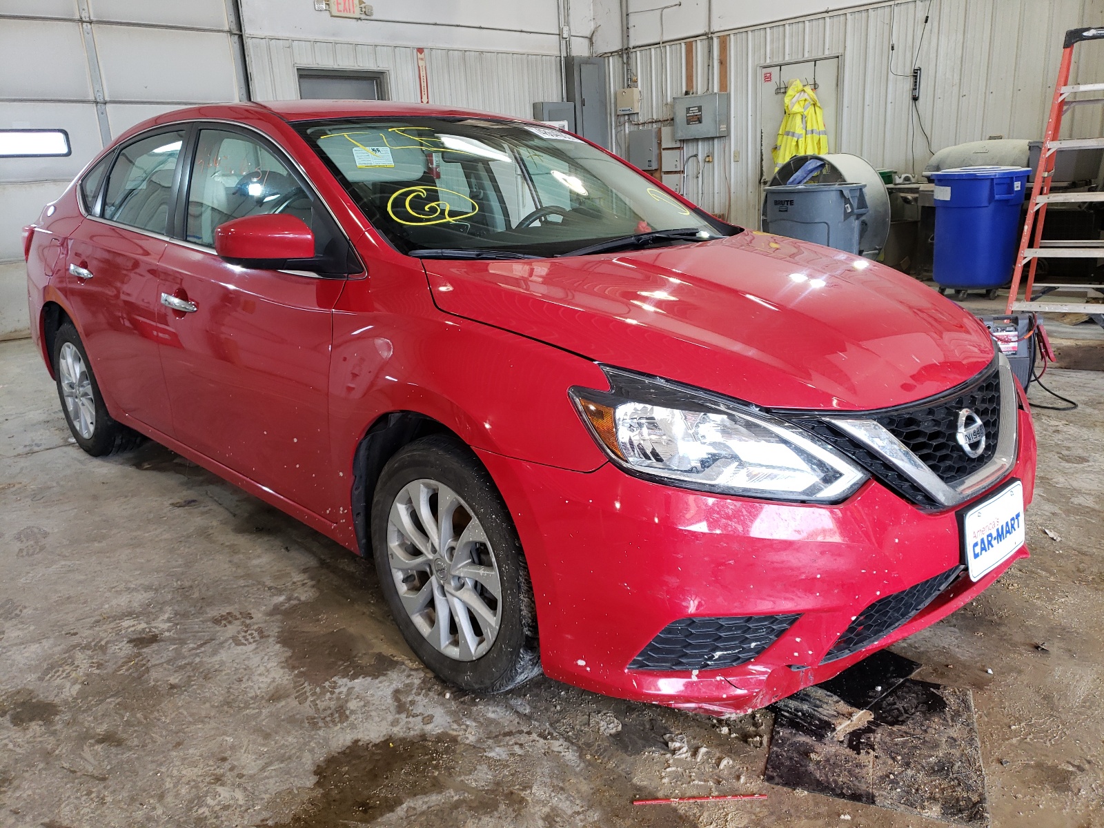 Photo 1 from auction – 2019 NISSAN SENTRA S with VIN 3N1AB7AP2KL609845