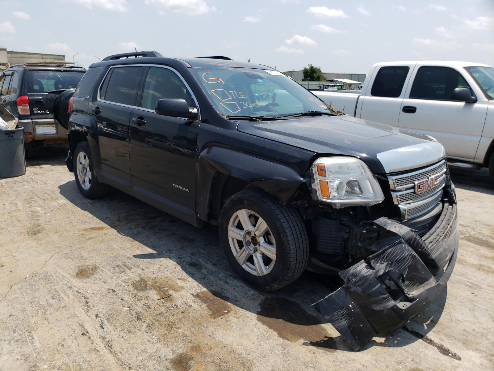 GMC TERRAIN SL 2015 with VIN 2GKFLWEK1F6101308 - Photo from auction