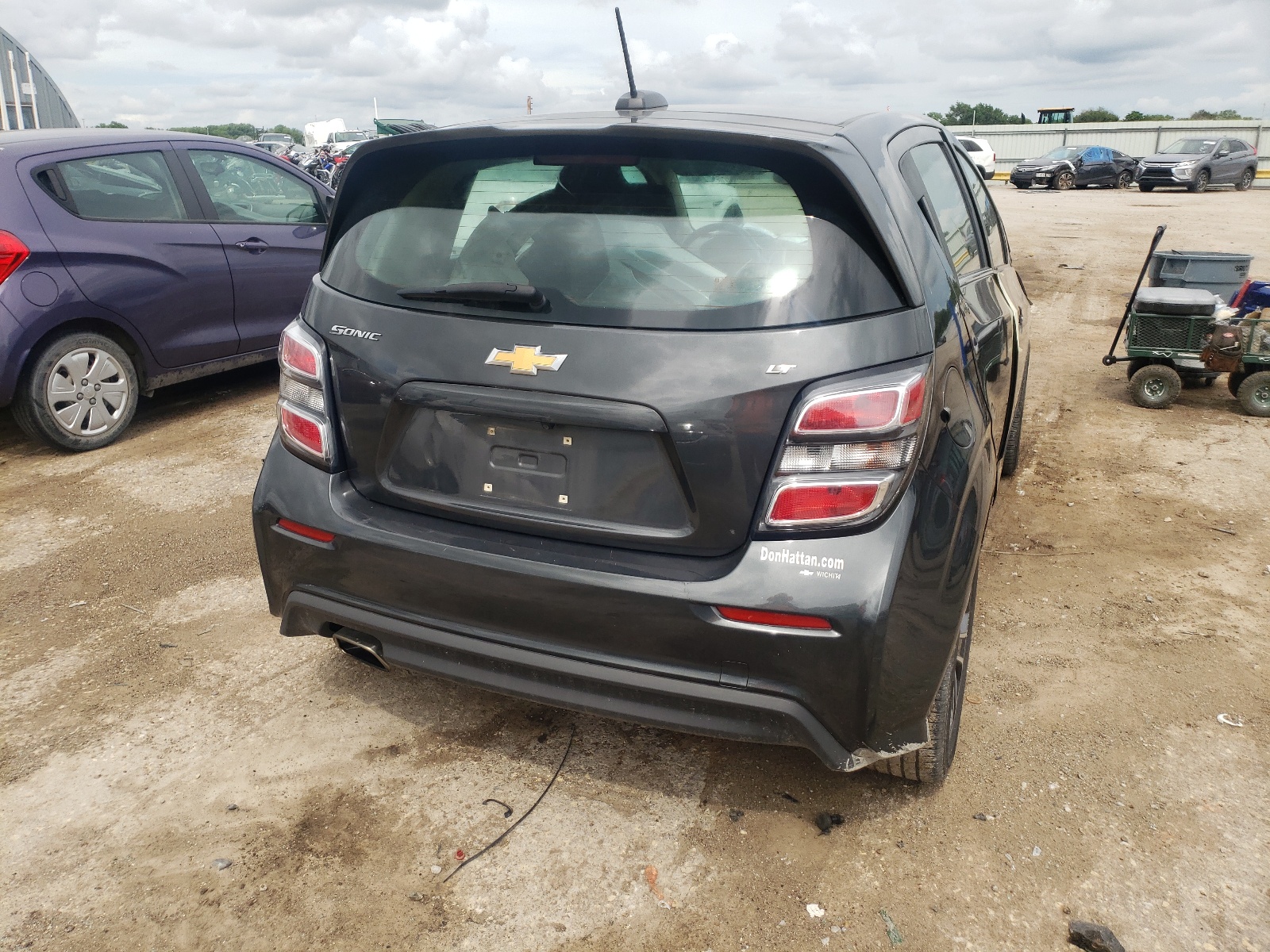 Photo 4 from auction – 2017 CHEVROLET SONIC LT with VIN 1G1JD6SH9H4130483