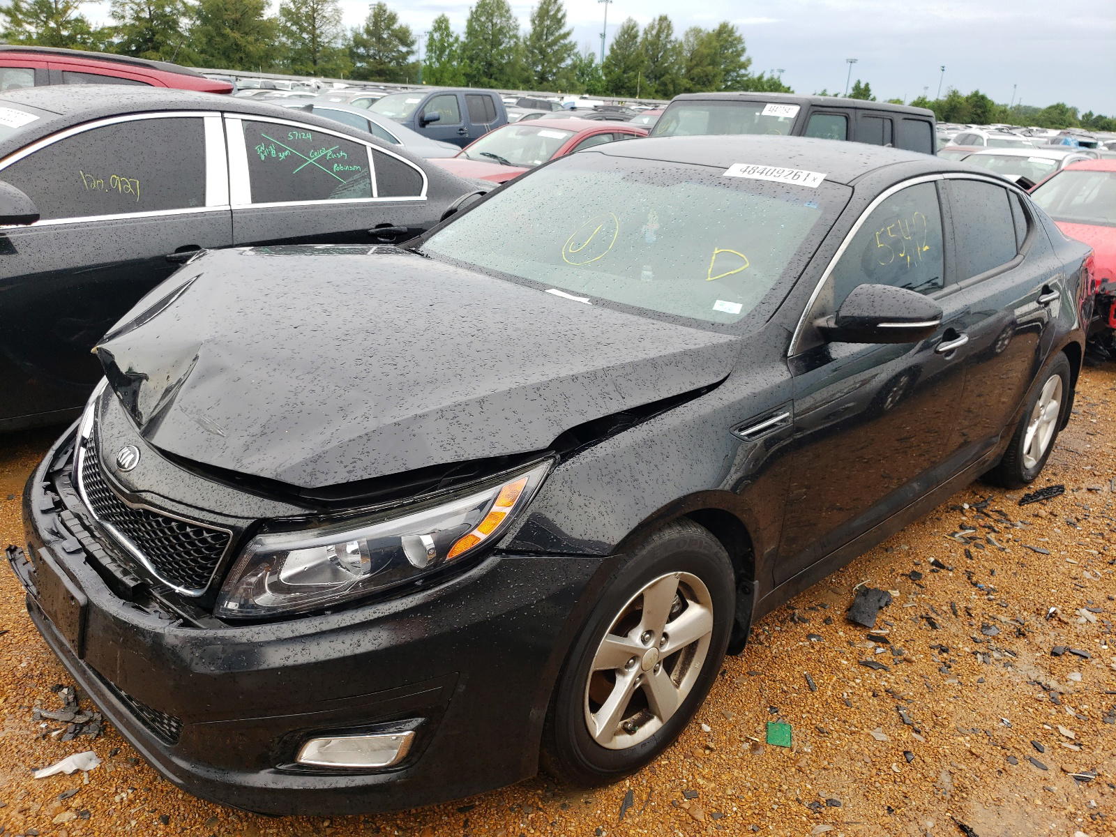 Photo 2 from auction – 2015 KIA OPTIMA LX with VIN 5XXGM4A71FG456540