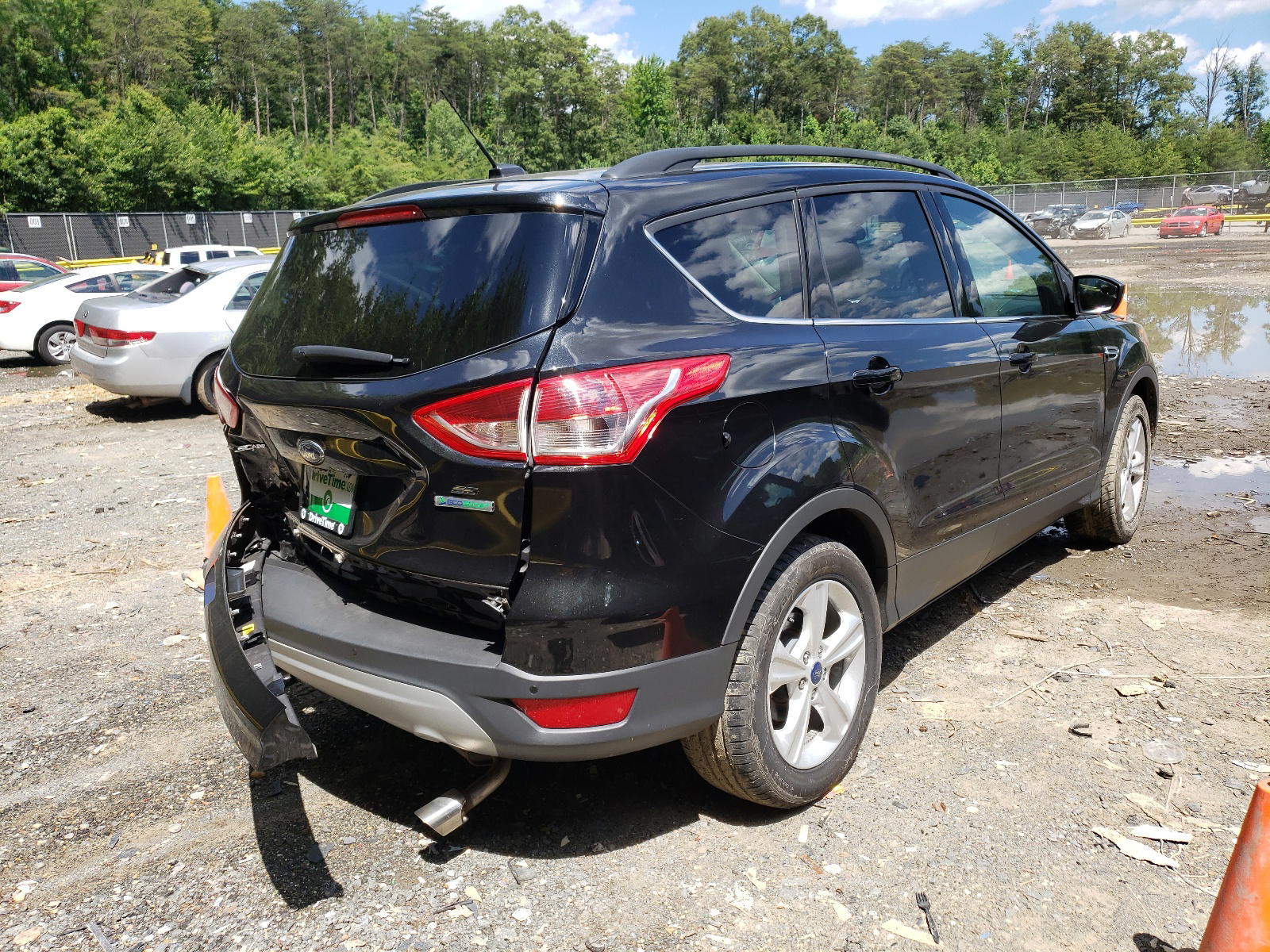 Photo 4 from auction – 2014 FORD ESCAPE SE with VIN 1FMCU0GX6EUC80717