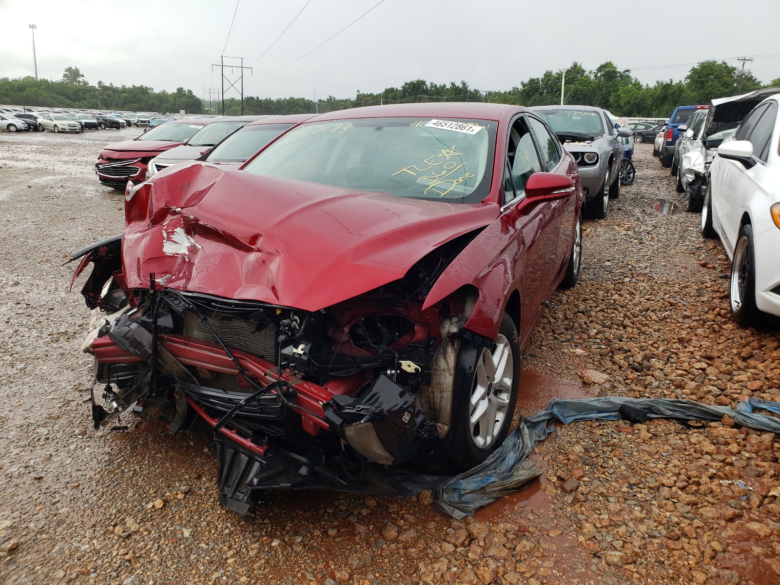 Photo 2 from auction – 2014 FORD FUSION SE with VIN 3FA6P0H7XER255193