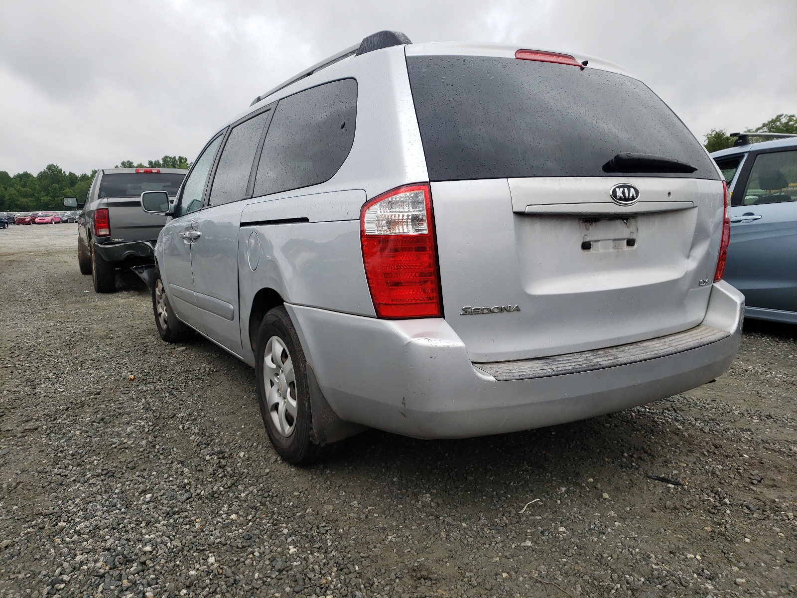 Photo 3 from auction – 2007 KIA SEDONA EX with VIN KNDMB233376171801