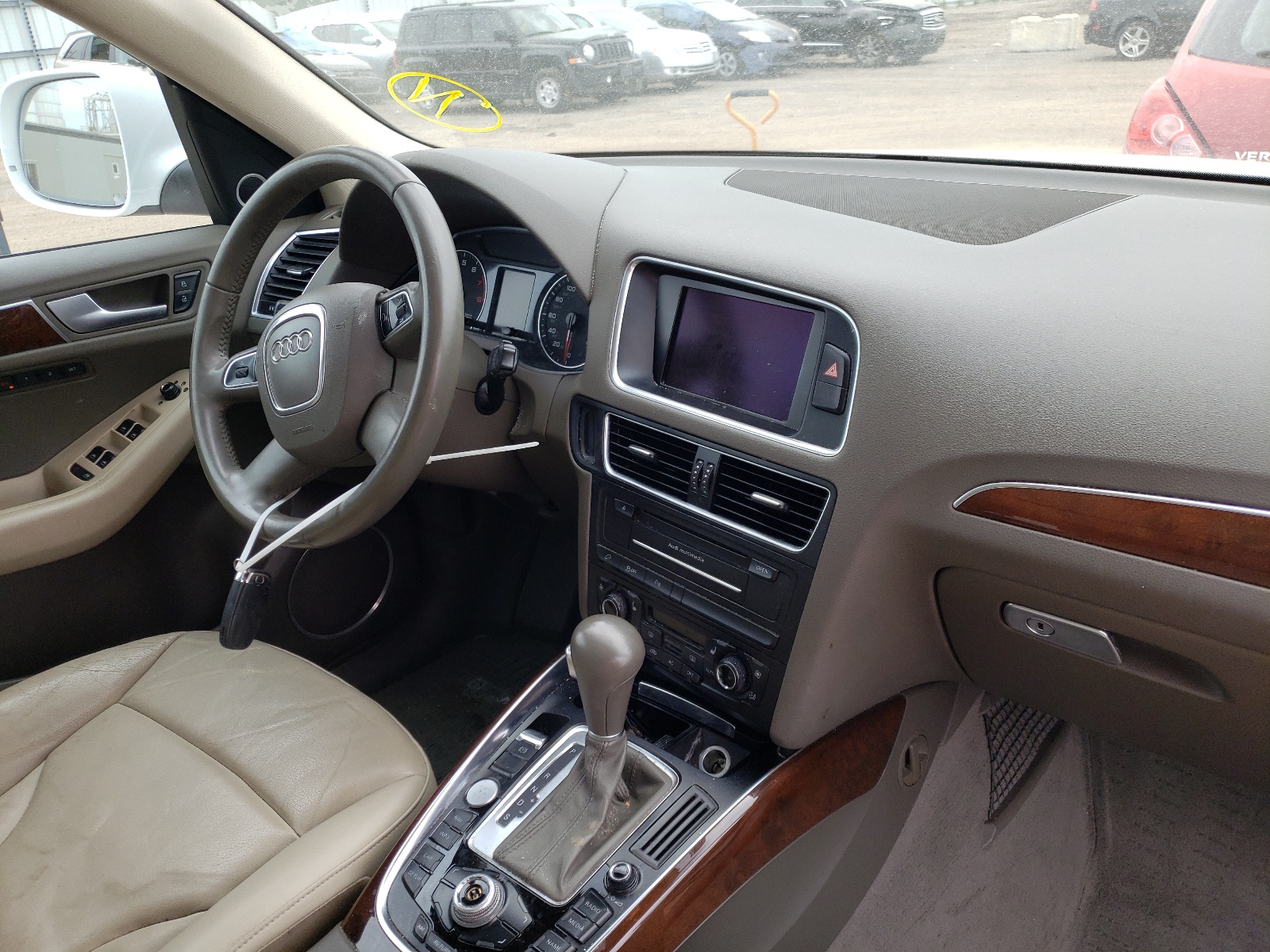 Photo 9 from auction – 2012 AUDI Q5 PREMIUM with VIN WA1LFAFP5CA113411