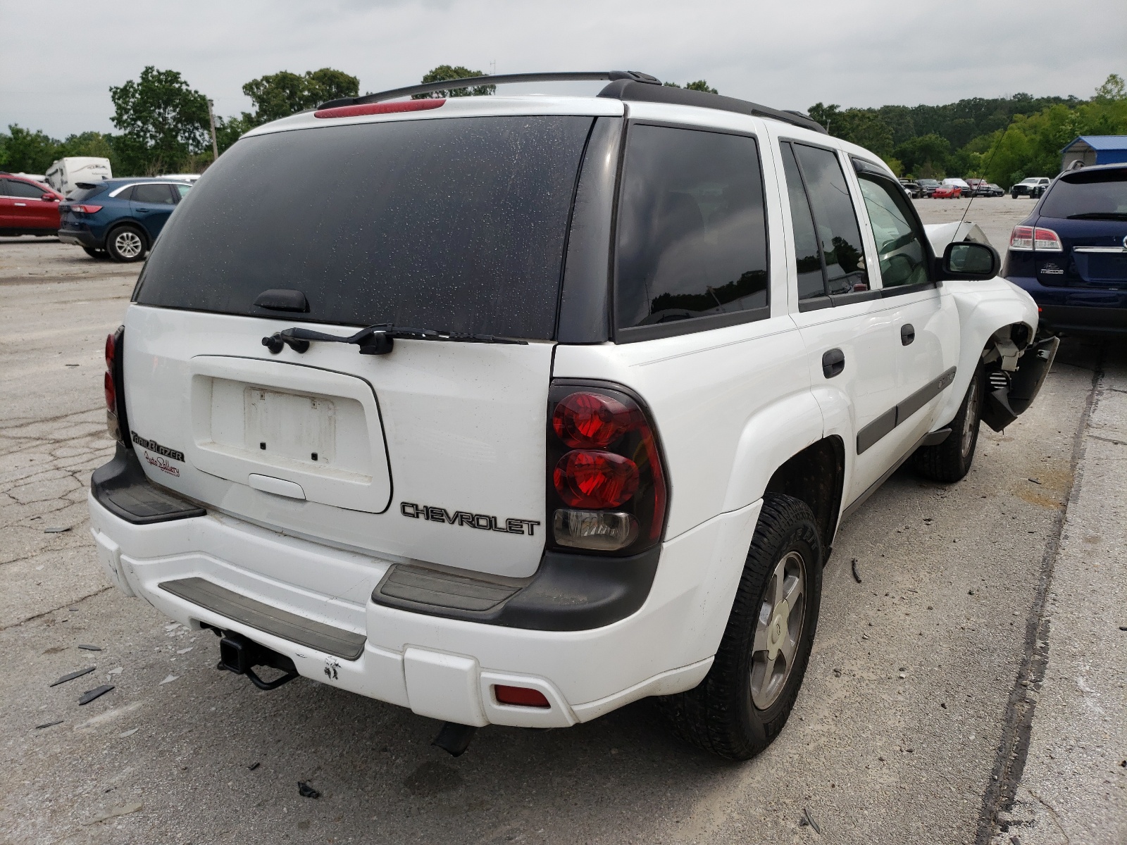Photo 4 from auction – 2004 CHEVROLET TRAILBLAZE with VIN 1GNDT13S342122977