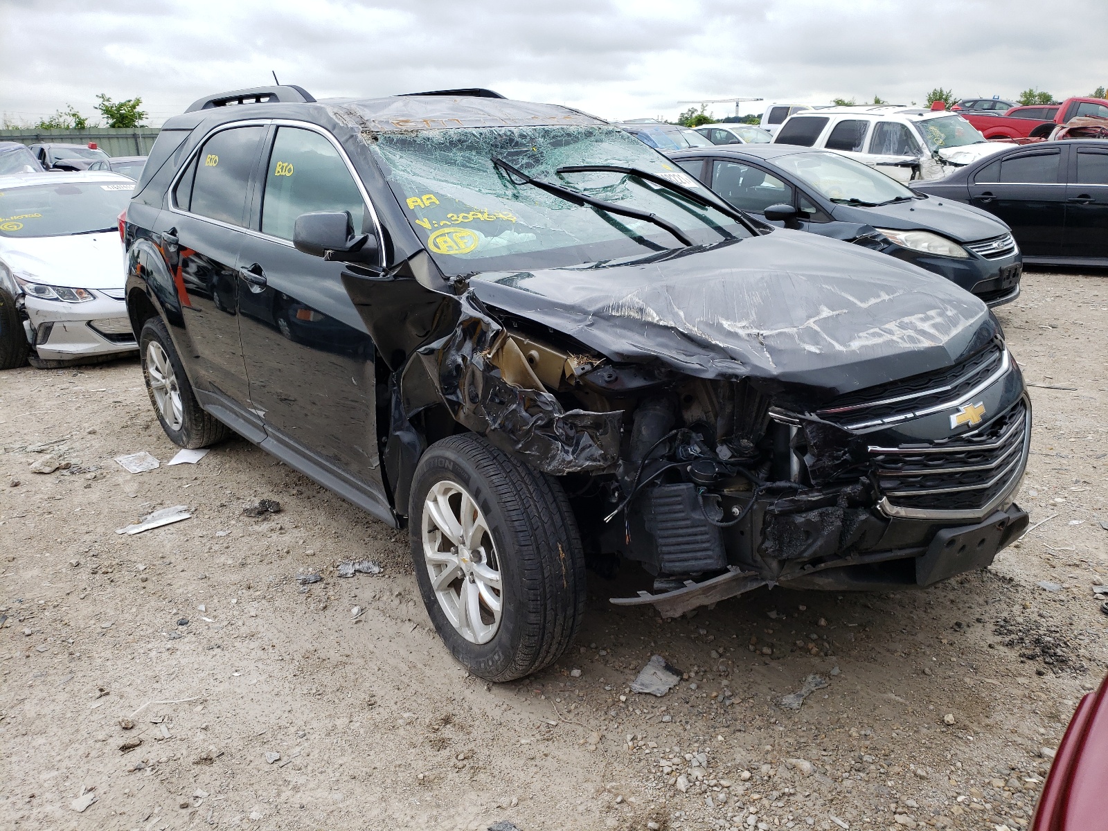 Photo 1 from auction – 2017 CHEVROLET EQUINOX LT with VIN 2GNFLFEK6H6309643