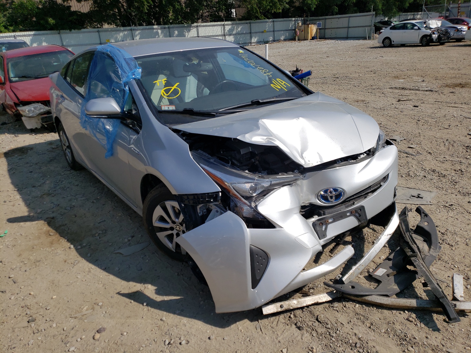 TOYOTA PRIUS 2016 with VIN JTDKARFU9G3515334 - Photo from auction