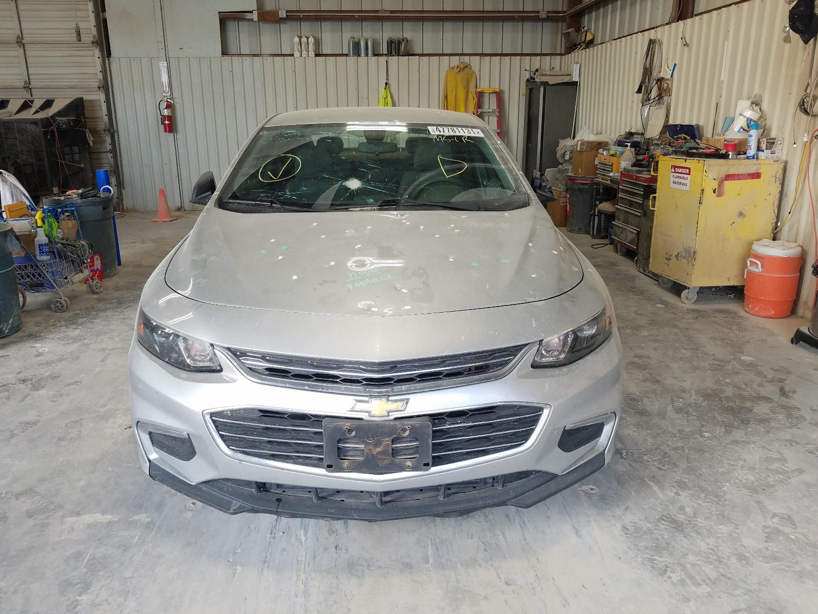 Photo 9 from auction – 2017 CHEVROLET MALIBU LS with VIN 1G1ZB5ST2HF138114