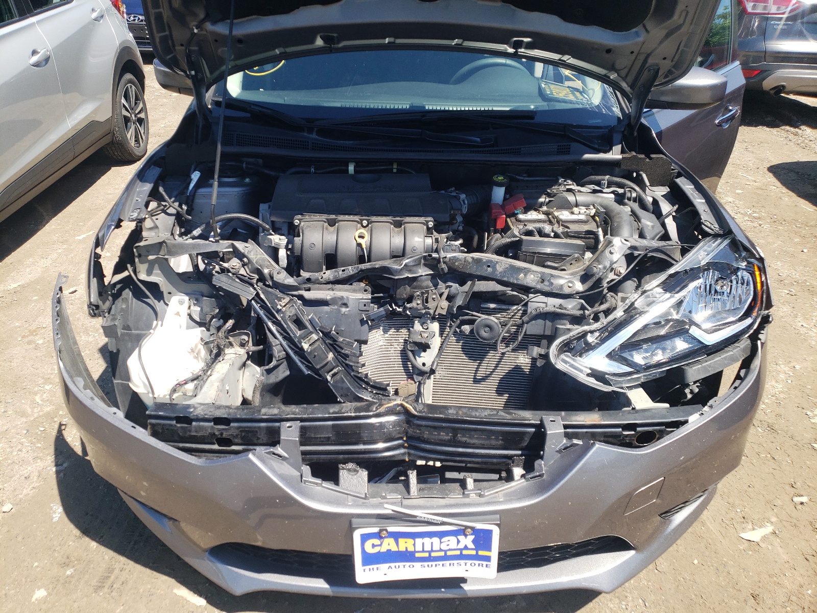 Photo 7 from auction – 2017 NISSAN SENTRA S with VIN 3N1AB7AP1HY393546