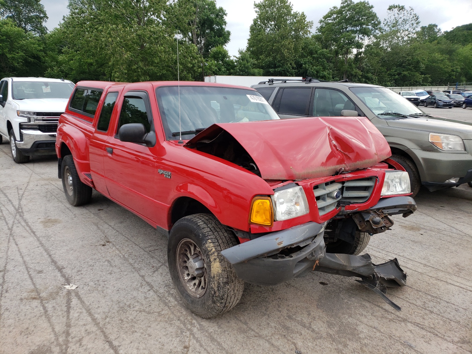 FORD RANGER SUP 2003 with VIN 1FTYR14U23PB57097 - Photo from auction
