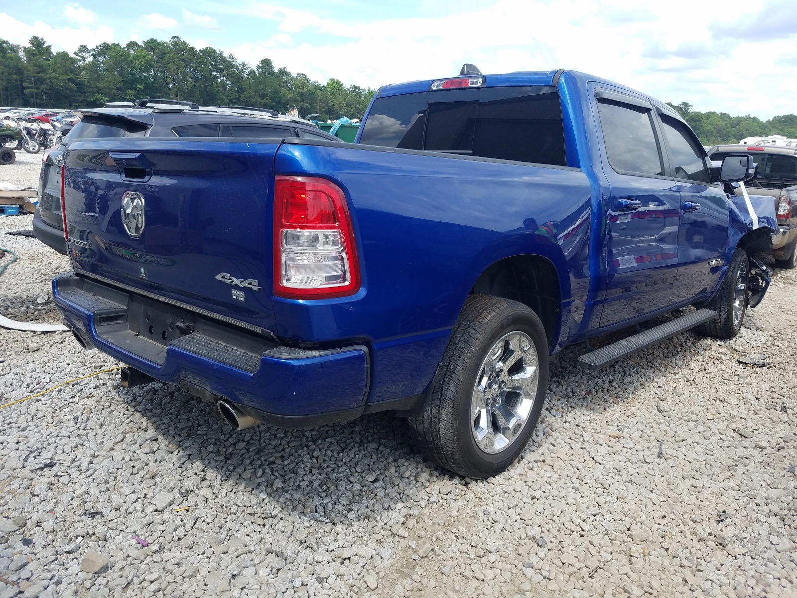 Photo 4 from auction – 2019 RAM 1500 BIG H with VIN 1C6SRFFT7KN819460