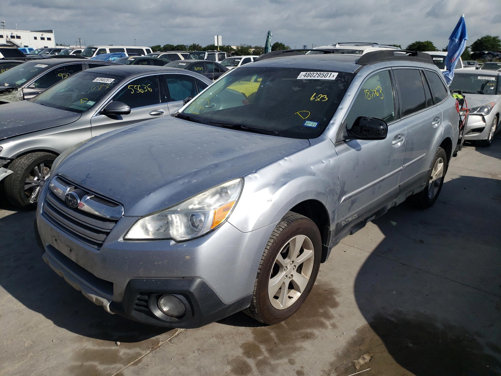 Photo 2 from auction – 2013 SUBARU OUTBACK 2. with VIN 4S4BRCKC8D3213687