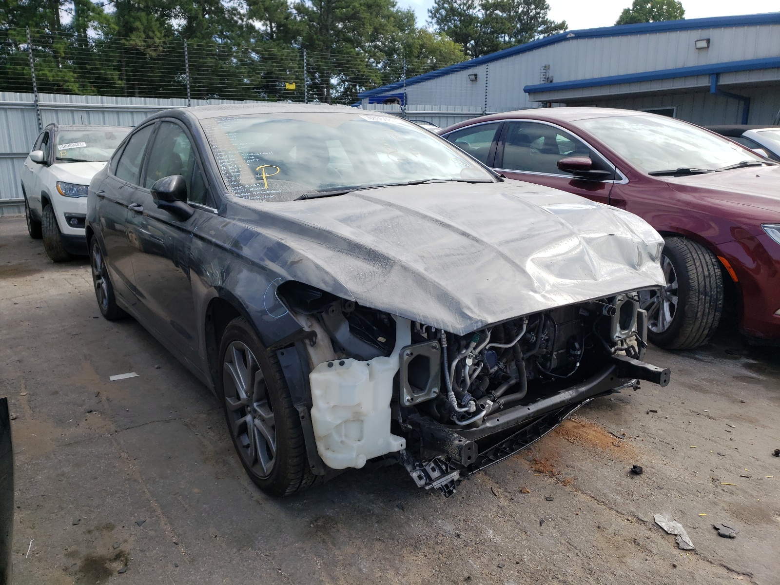 Photo 1 from auction – 2017 FORD FUSION SE with VIN 3FA6P0HD6HR363515