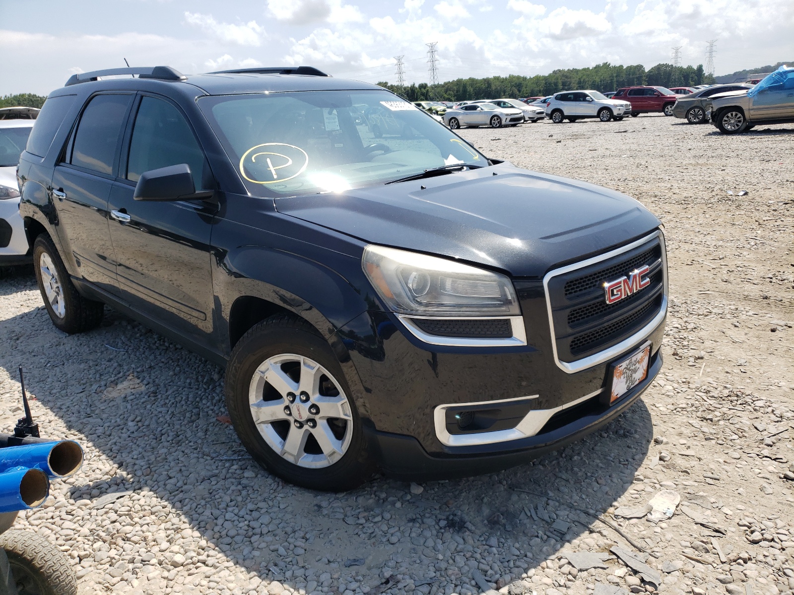 GMC ACADIA SLE 2014 with VIN 1GKKRPKD6EJ190111 - Photo from auction
