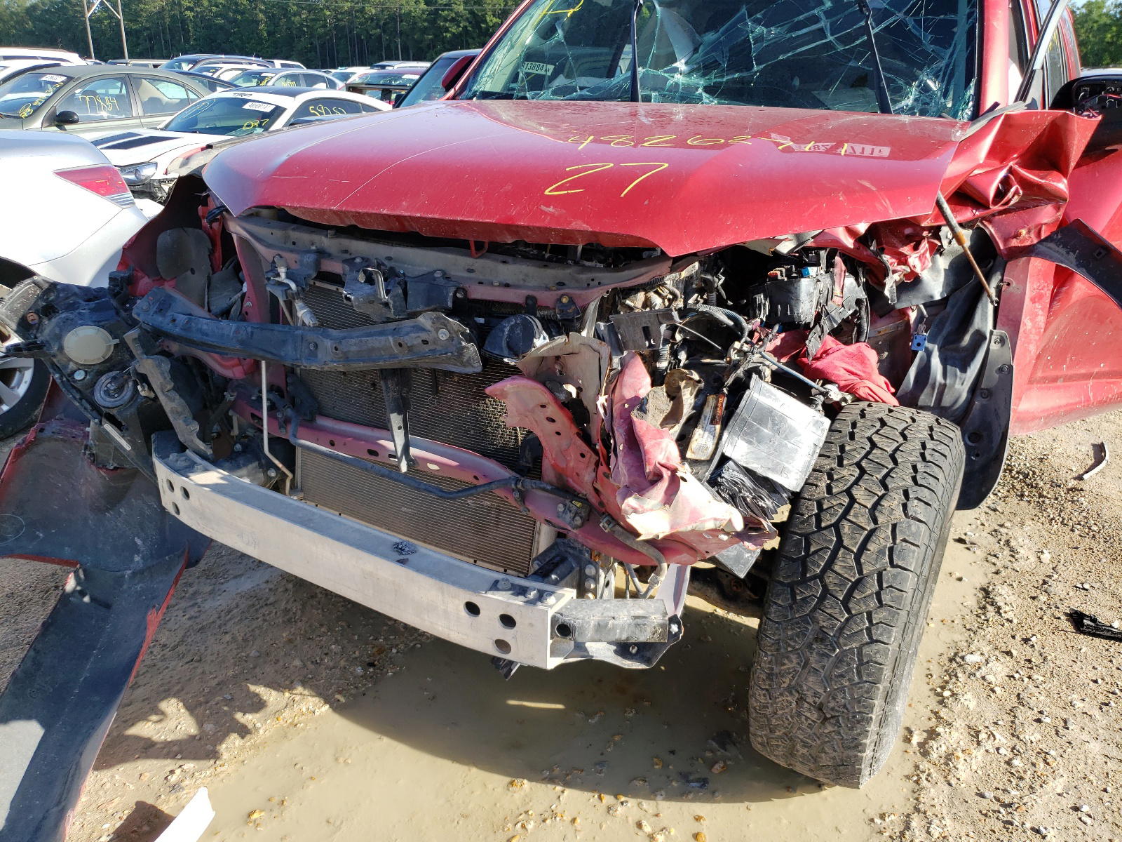 Photo 9 from auction – 2016 TOYOTA 4RUNNER SR with VIN JTEBU5JR6G5330130