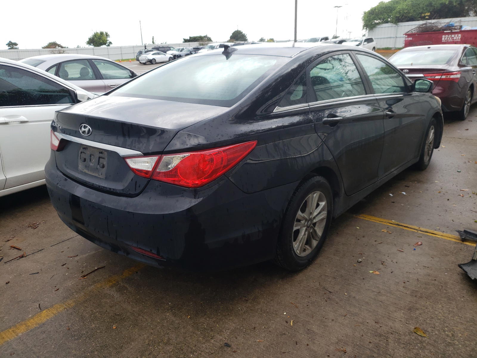 Photo 4 from auction – 2012 HYUNDAI SONATA GLS with VIN 5NPEB4AC3CH431312