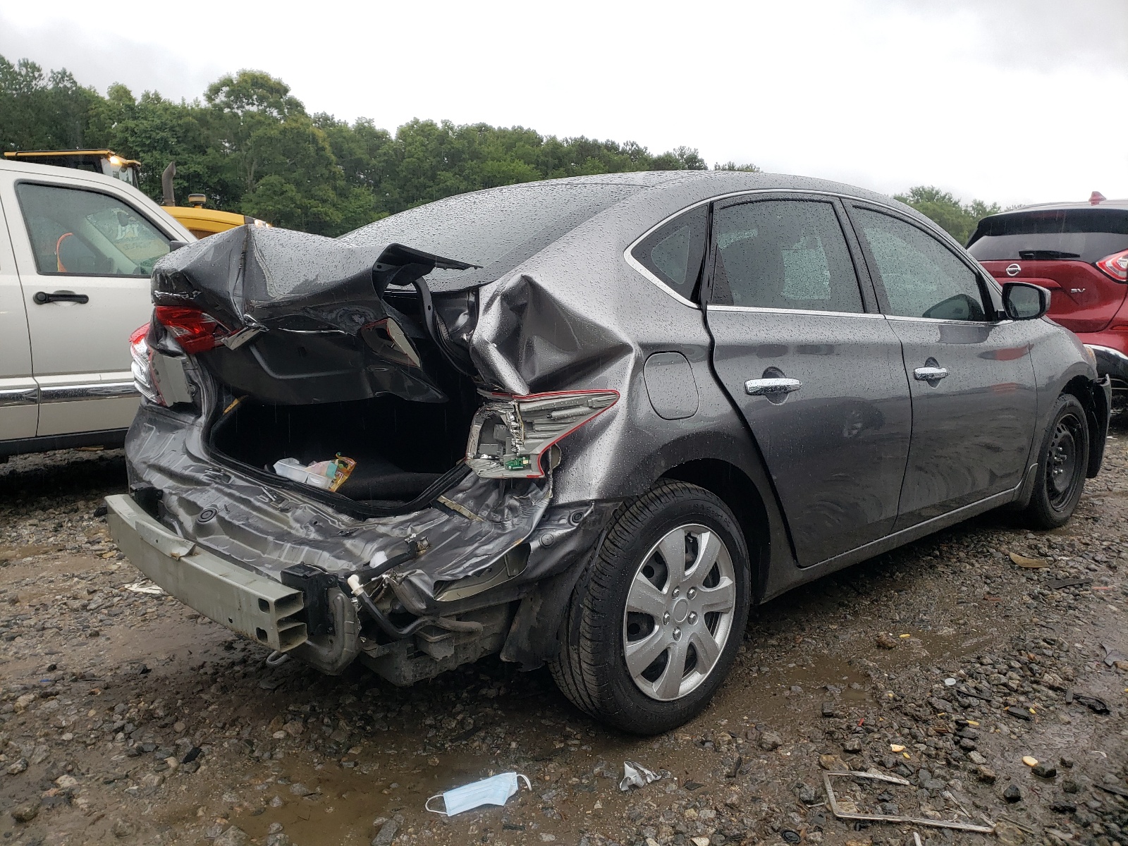 Photo 4 from auction – 2017 NISSAN SENTRA S with VIN 3N1AB7AP8HY372953