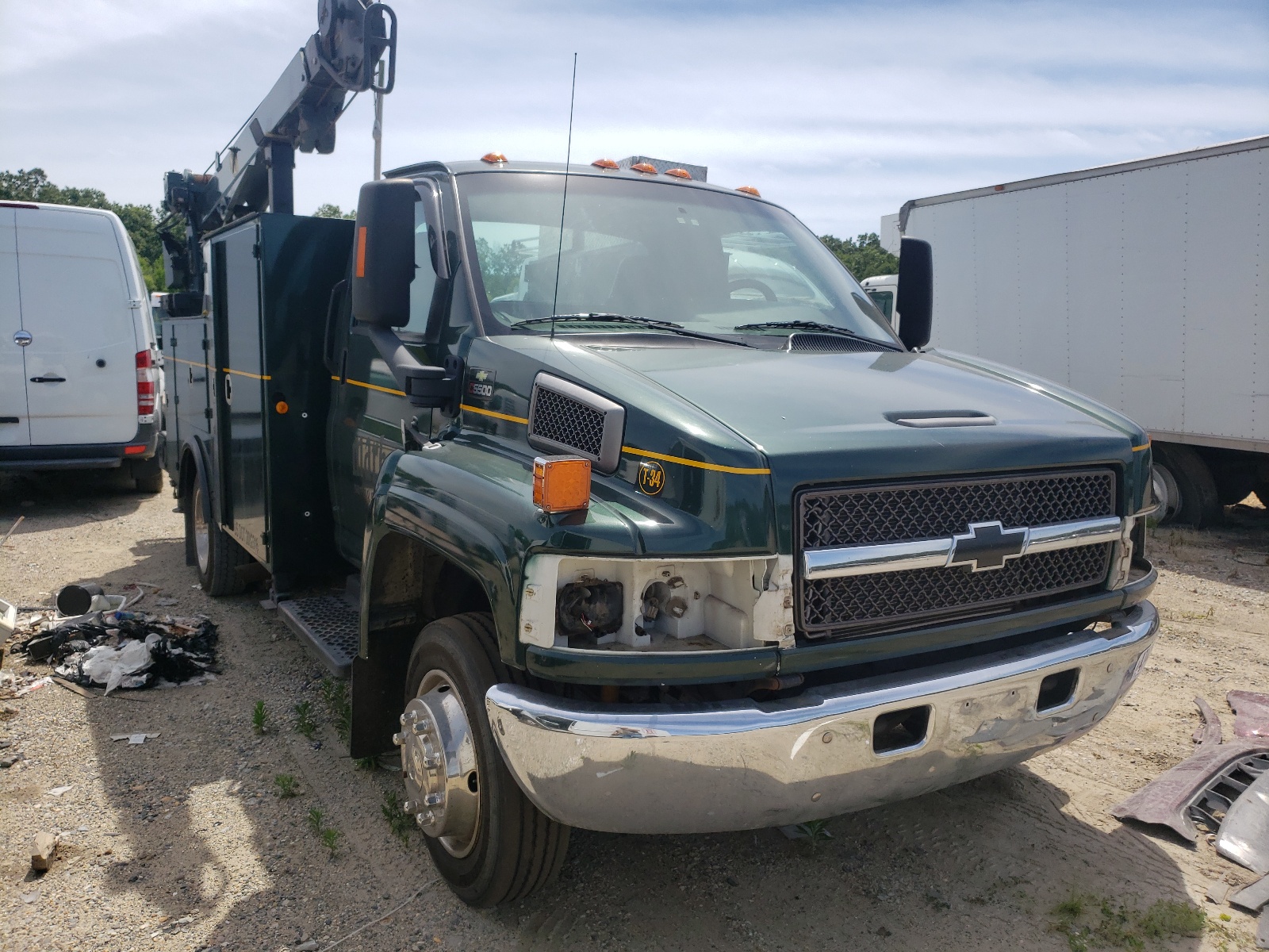 Photo 1 from auction – 2008 CHEVROLET C5500 C5C0 with VIN 1GBE5C1G58F410469