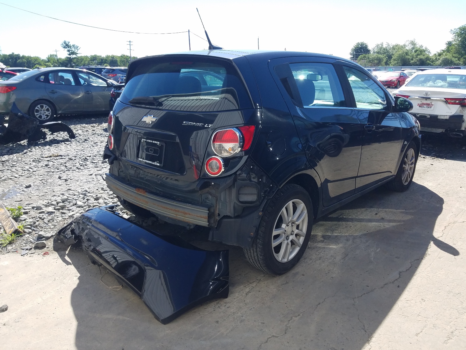 Photo 4 from auction – 2013 CHEVROLET SONIC LT with VIN 1G1JC6SG4D4124613