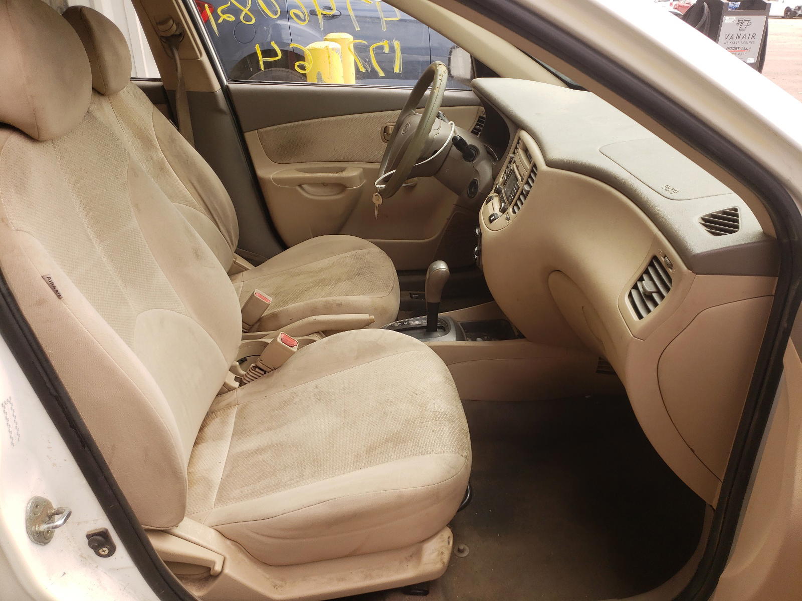 Photo 5 from auction – 2009 KIA RIO BASE with VIN KNADE223796504543