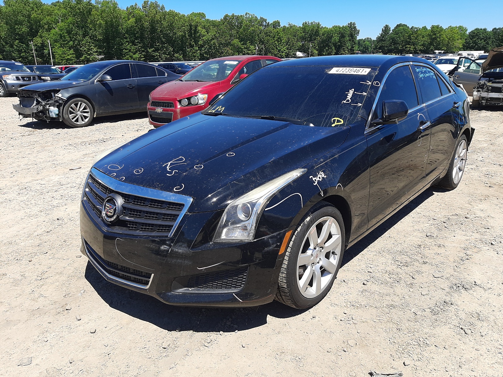 Photo 2 from auction – 2013 CADILLAC ATS with VIN 1G6AA5RAXD0167372