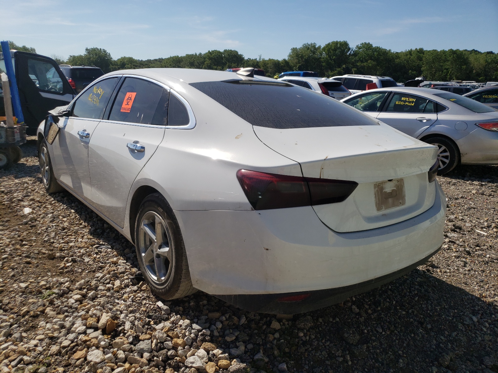 Photo 3 from auction – 2017 CHEVROLET MALIBU LS with VIN 1G1ZB5ST0HF222139
