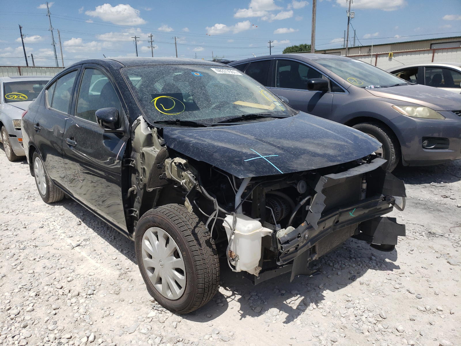 NISSAN VERSA S 2016 with VIN 3N1CN7AP3GL883238 - Photo from auction